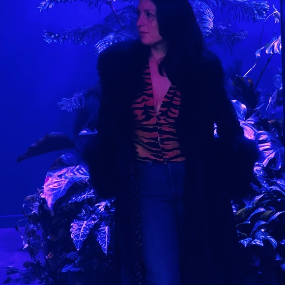 SAKS POTTS FOXY COAT - Picture 5 of 5